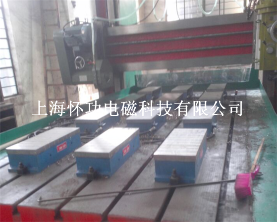 上海某机床厂指定我公司电磁吸盘做配套